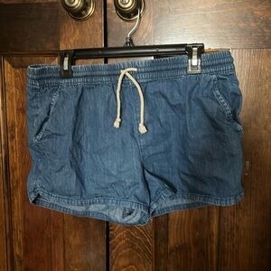 Aerie stretchy jean shorts